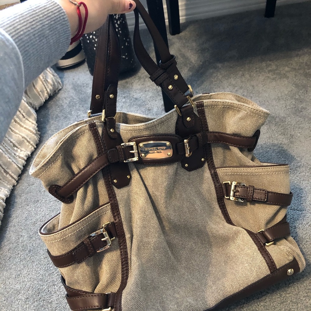 Brown Michael Kors Tote Bag